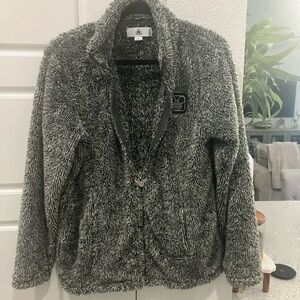 New Disney Women's Gray Fleece size Medium Jacket purchased  at  Disney